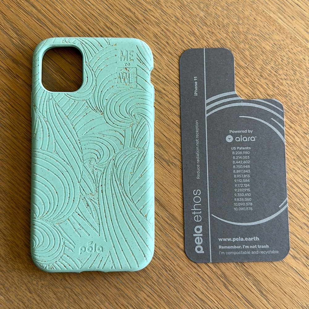 Pela iPhone 11 Phone Case and Ethos Radiation Reduction Insert